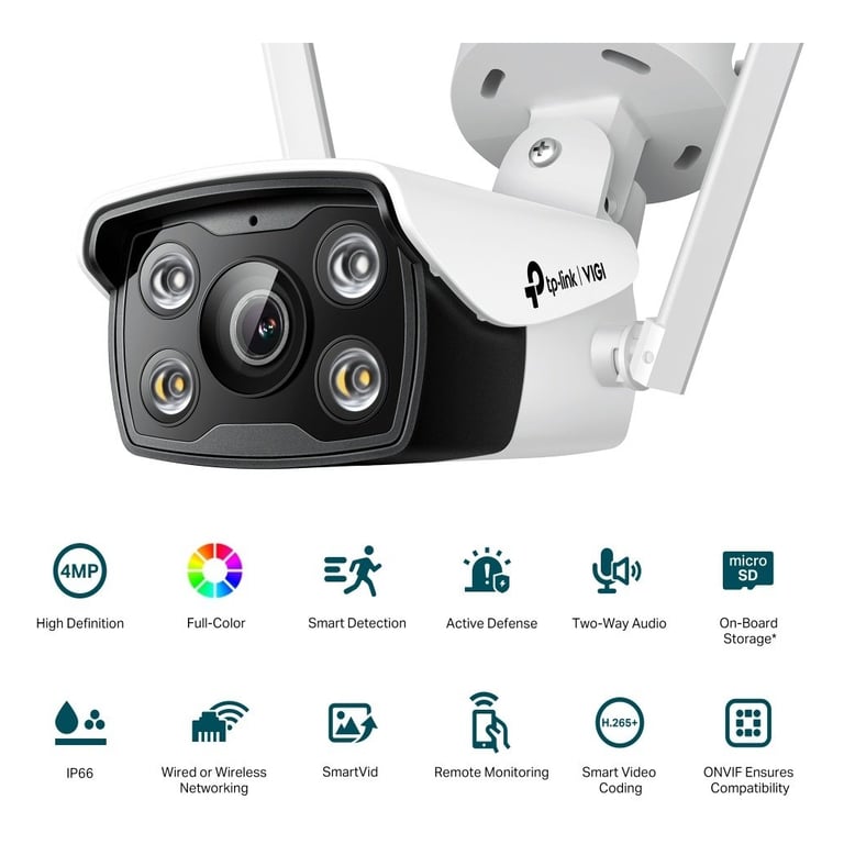 Камера відеоспостереження TP-Link VIGI C340-W-4 (VIGI-C340-W-4) - фото 3