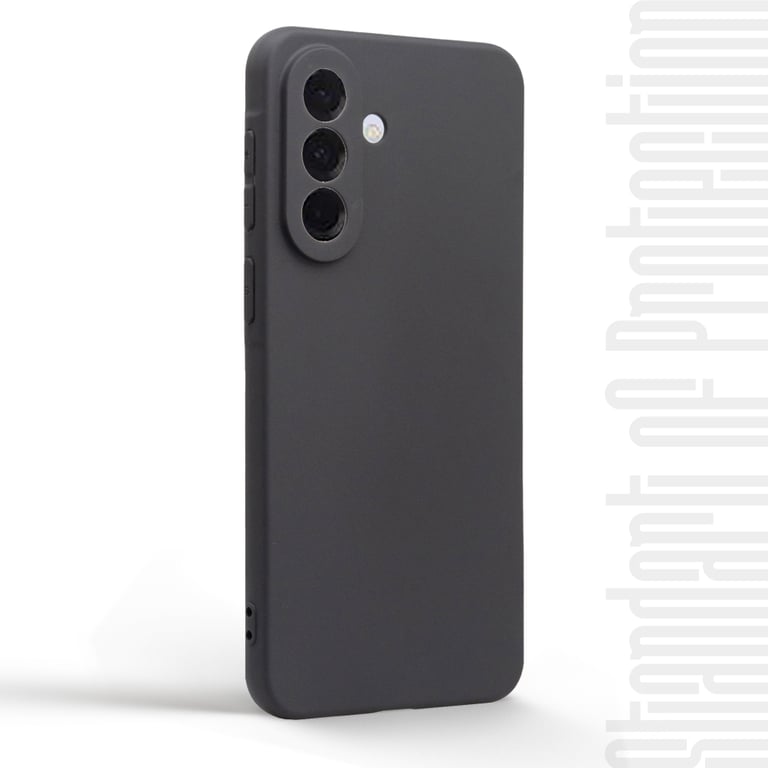 Чохол до мобільного телефона Armorstandart Matte Slim Fit Samsung A37 5G Camera cover Black (ARM89709) - фото 2