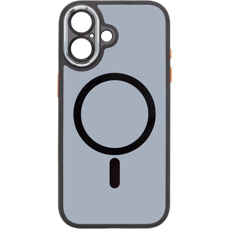 Чохол до мобільного телефона Armorstandart Unit MagCase SE Apple iPhone 17 Black Orange (ARM86314) - фото 1