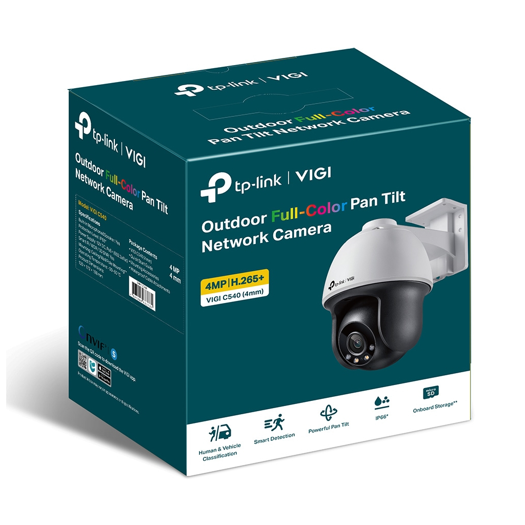 Камера відеоспостереження TP-Link VIGI C540-4 (VIGI-C540-4) - фото 3 Камера відеоспостереження TP-Link VIGI C540-4 (VIGI-C540-4) - фото 3
