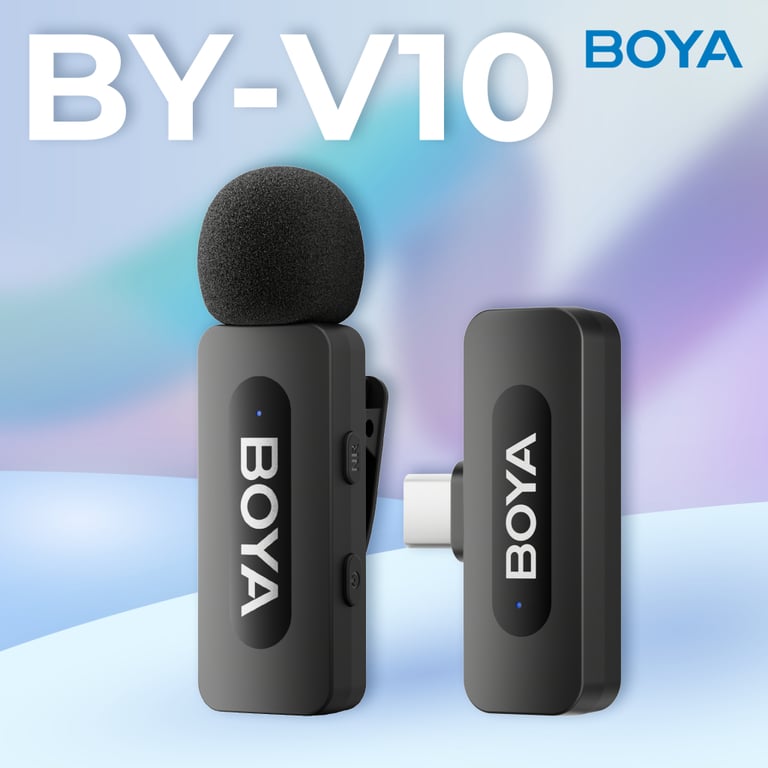 Мікрофон Boya BY-V10 Type-C Black (BY-V10) - фото 6