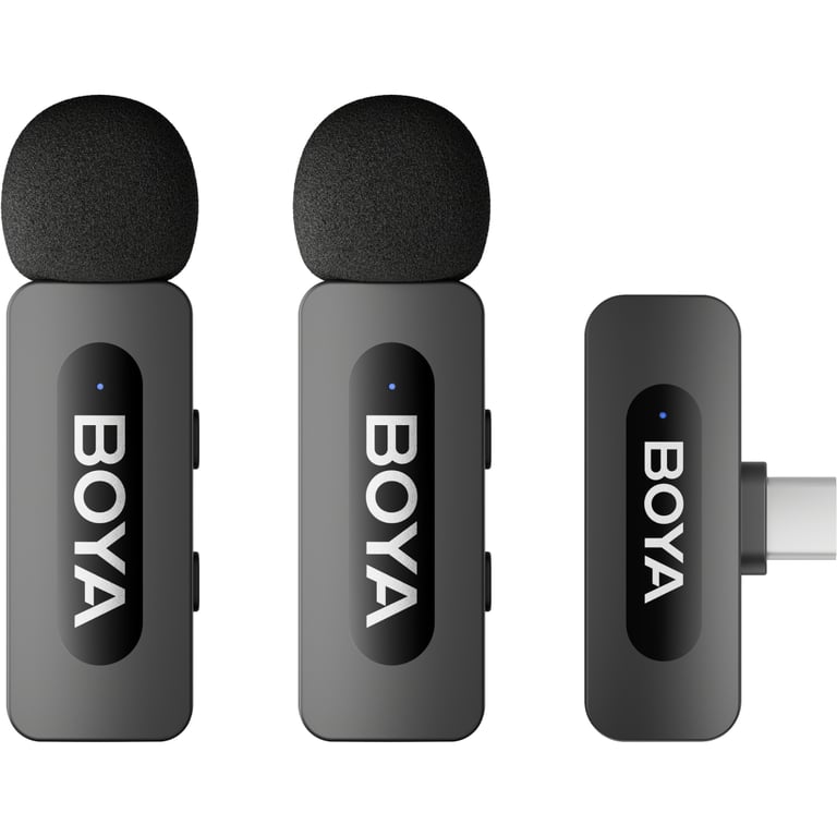 Мікрофон Boya BY-V20 Type-C Black (BY-V20) - фото 1