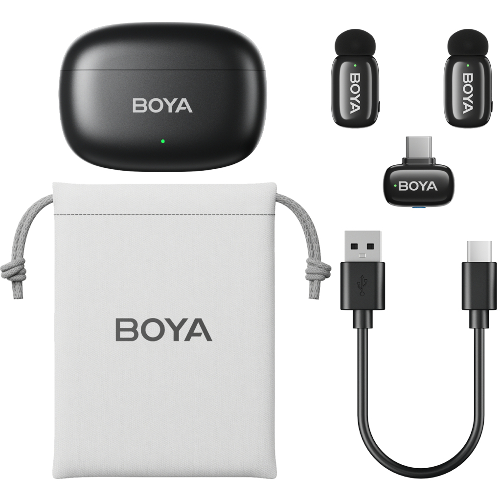 Мікрофон Boya mini-14 Type-C Black (mini-14) - фото 2 Мікрофон Boya mini-14 Type-C Black (mini-14) - фото 2