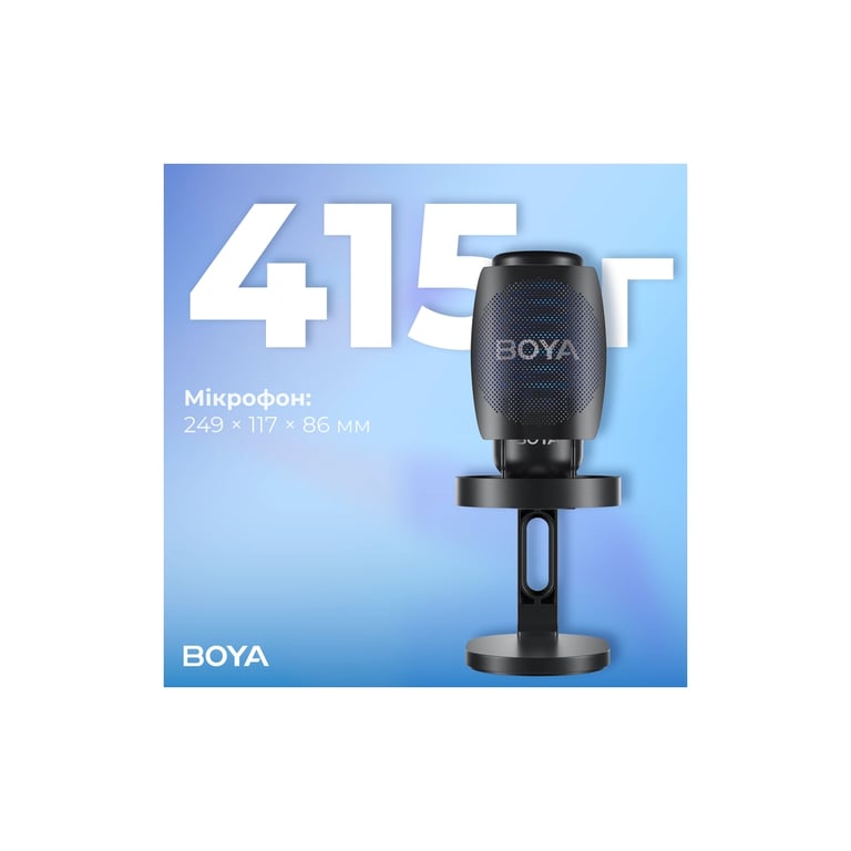 Мікрофон Boya K3-02 RGB Type-C/3,5 мм Black (BOYA K3-02) - фото 10