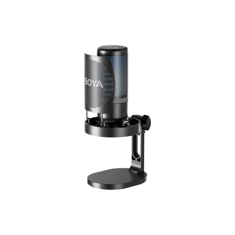 Мікрофон Boya K3-02 RGB Type-C/3,5 мм Black (BOYA K3-02) - фото 4