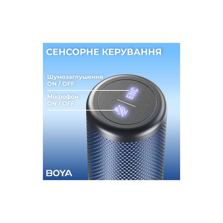 Мікрофон Boya K3-02 RGB Type-C/3,5 мм Black (BOYA K3-02) - фото 7