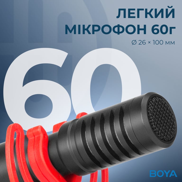 Мікрофон Boya BY-MM1+ Black (BY-MM1+) - фото 6