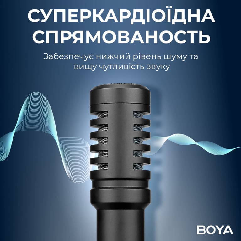Мікрофон Boya BY-MM1+ Black (BY-MM1+) - фото 9