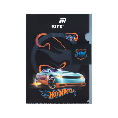 Папка - куточок Kite із клапаном A4 Hot Wheels- 2 (HW25-248-2) - фото 1