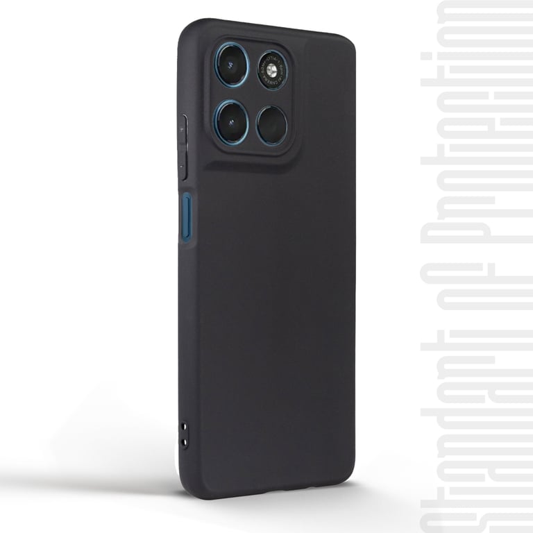 Чохол до мобільного телефона Armorstandart Matte Slim Fit Motorola G57 Power 5G Black (ARM89608) - фото 2