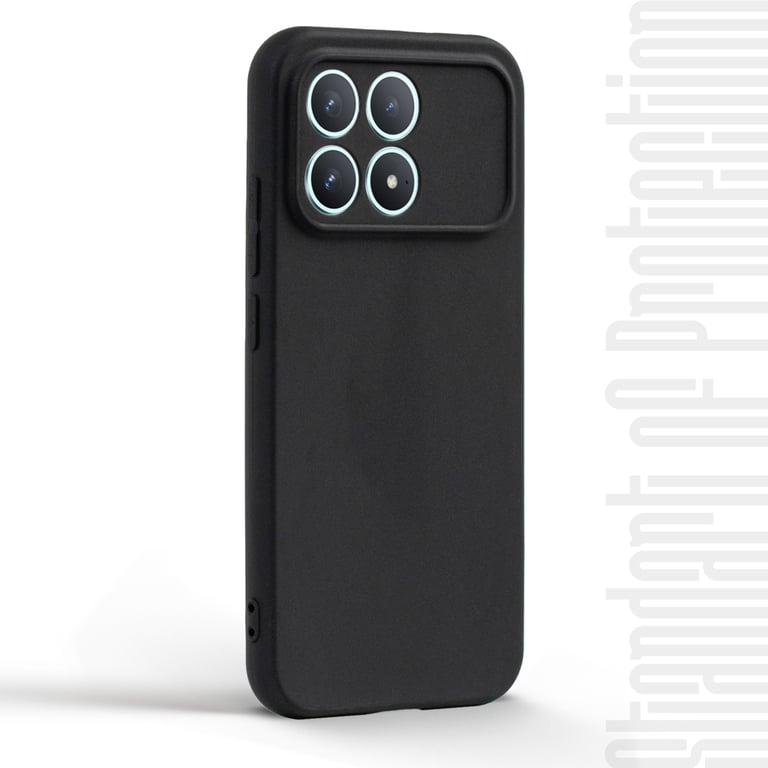 Чохол до мобільного телефона Armorstandart Matte Slim Fit Xiaomi Poco F8 Pro Black (ARM89267) - фото 2