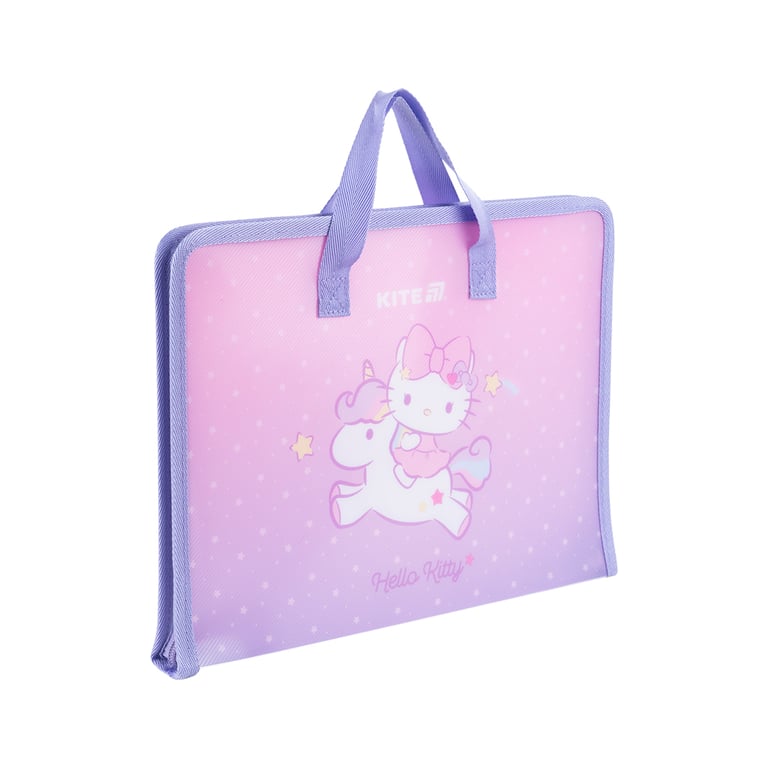 Папка - портфель Kite на блискавці A4 Hello Kitty, 1 відділення (HK25-202-1) - фото 2