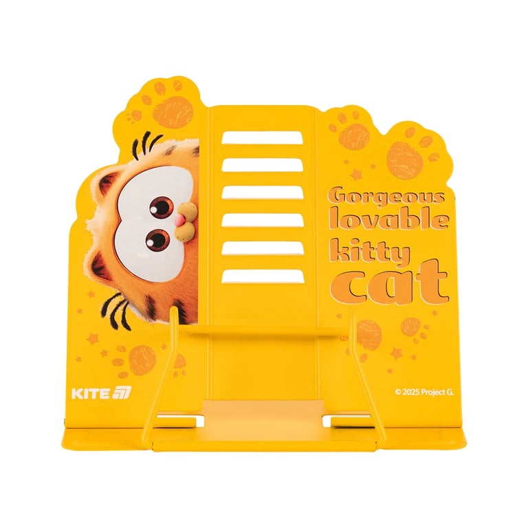 Підставка для книг Kite Garfield, металева (GF25-390) - фото 2