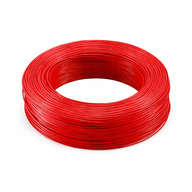 Кабель силовий MYSUN гнучкий, мідний, бухта 610м RED (24AWG-RE)