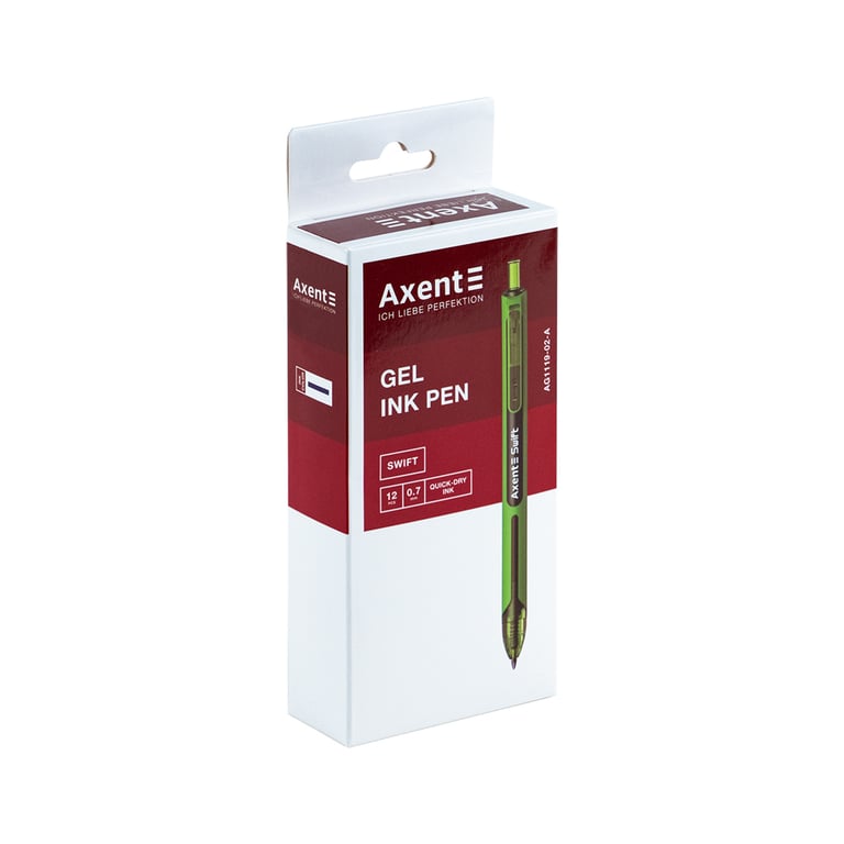 Ручка гелева Axent Swift 0,7 мм, синій (AG1119-02-A) - фото 3