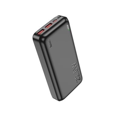 Батарея універсальна HOCO 20000mAh, 22.5W, Black (J101A / 45365) - фото 1