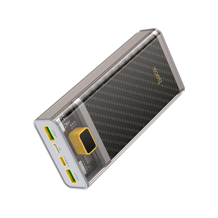 Батарея універсальна HOCO 20000mAh, 22.5W, Black (J103A / 45366) - фото 3