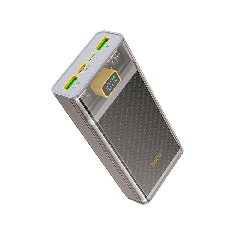 Батарея універсальна HOCO 20000mAh, 22.5W, Black (J103A / 45366) - фото 4