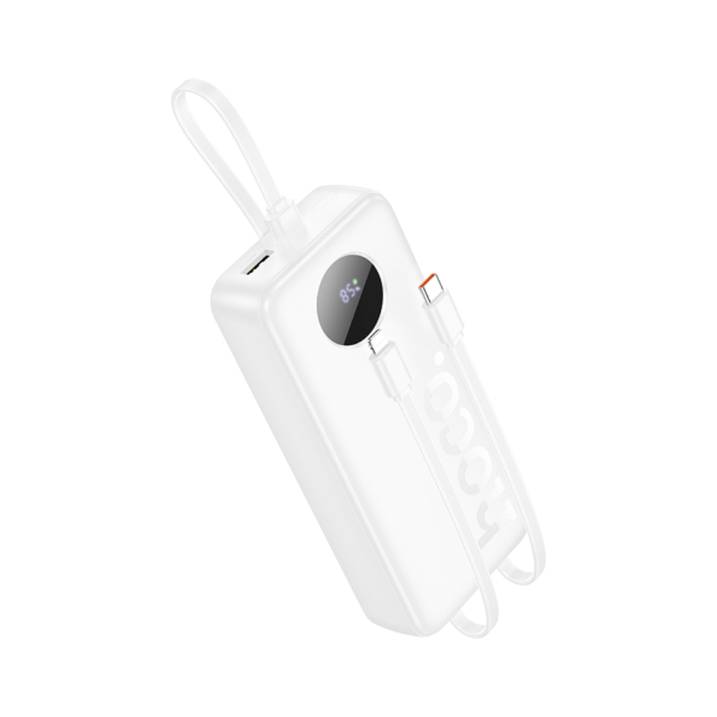 Батарея універсальна HOCO 20000mAh, PD/20W, 22.5W, White (J132A / 42067) - фото 1