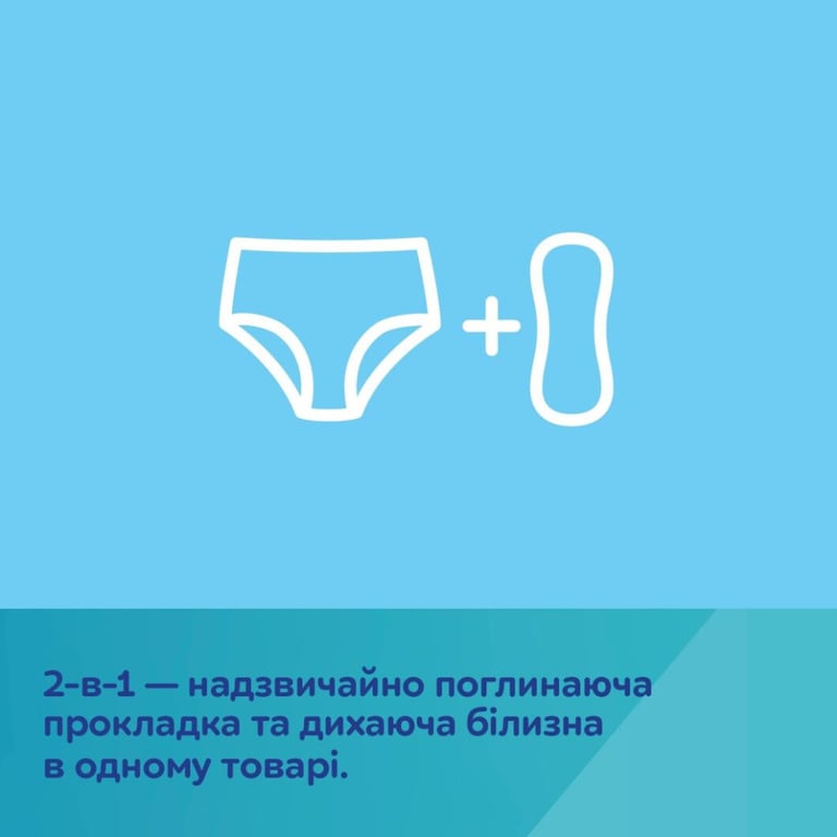 Післяпологові труси Canpol babies 2 в 1 L/XL 5 шт. дихаючі та ультрапоглинаючі, одноразові (78/012) - фото 3