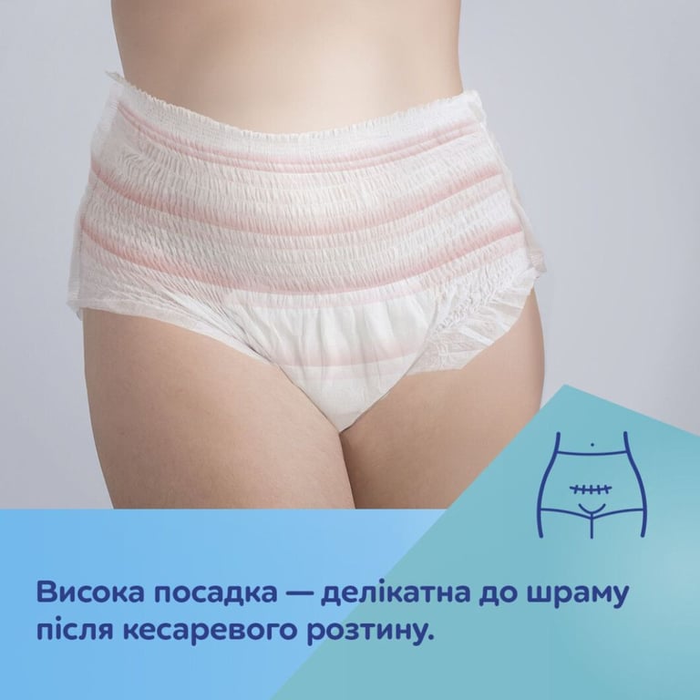 Післяпологові труси Canpol babies 2 в 1 L/XL 5 шт. дихаючі та ультрапоглинаючі, одноразові (78/012) - фото 9