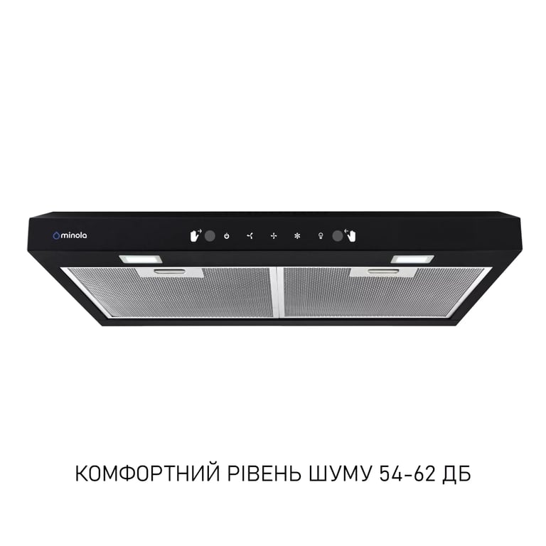 Витяжка кухонна Minola HPLS 612 BL - фото 2