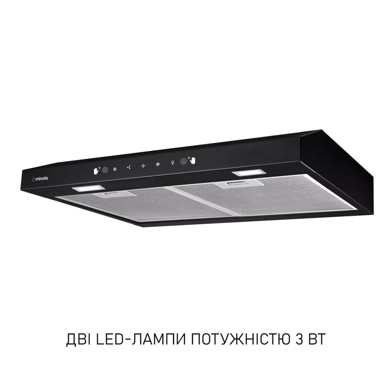 Витяжка кухонна Minola HPLS 612 BL - фото 5