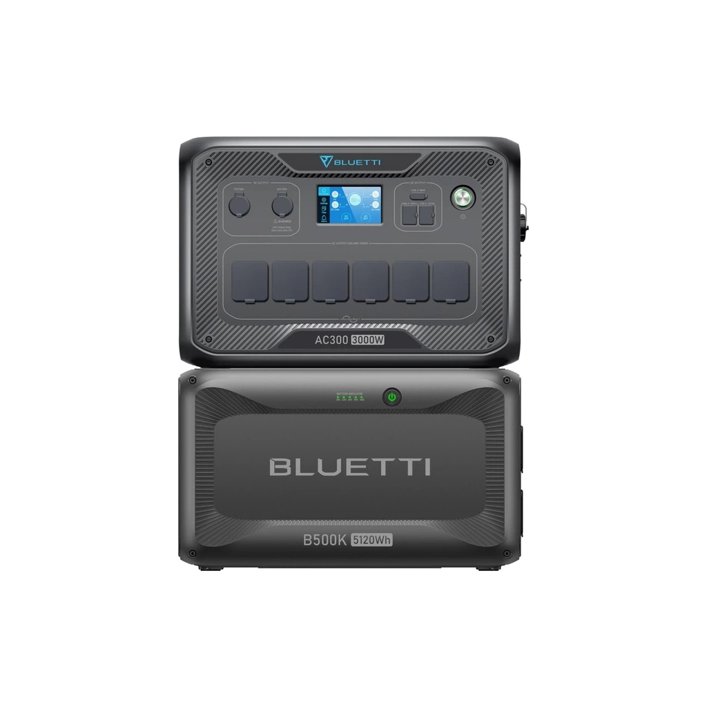Зарядна станція BLUETTI AC300 3000W + B500K 5120Wh (AC300+B500K) - фото 1