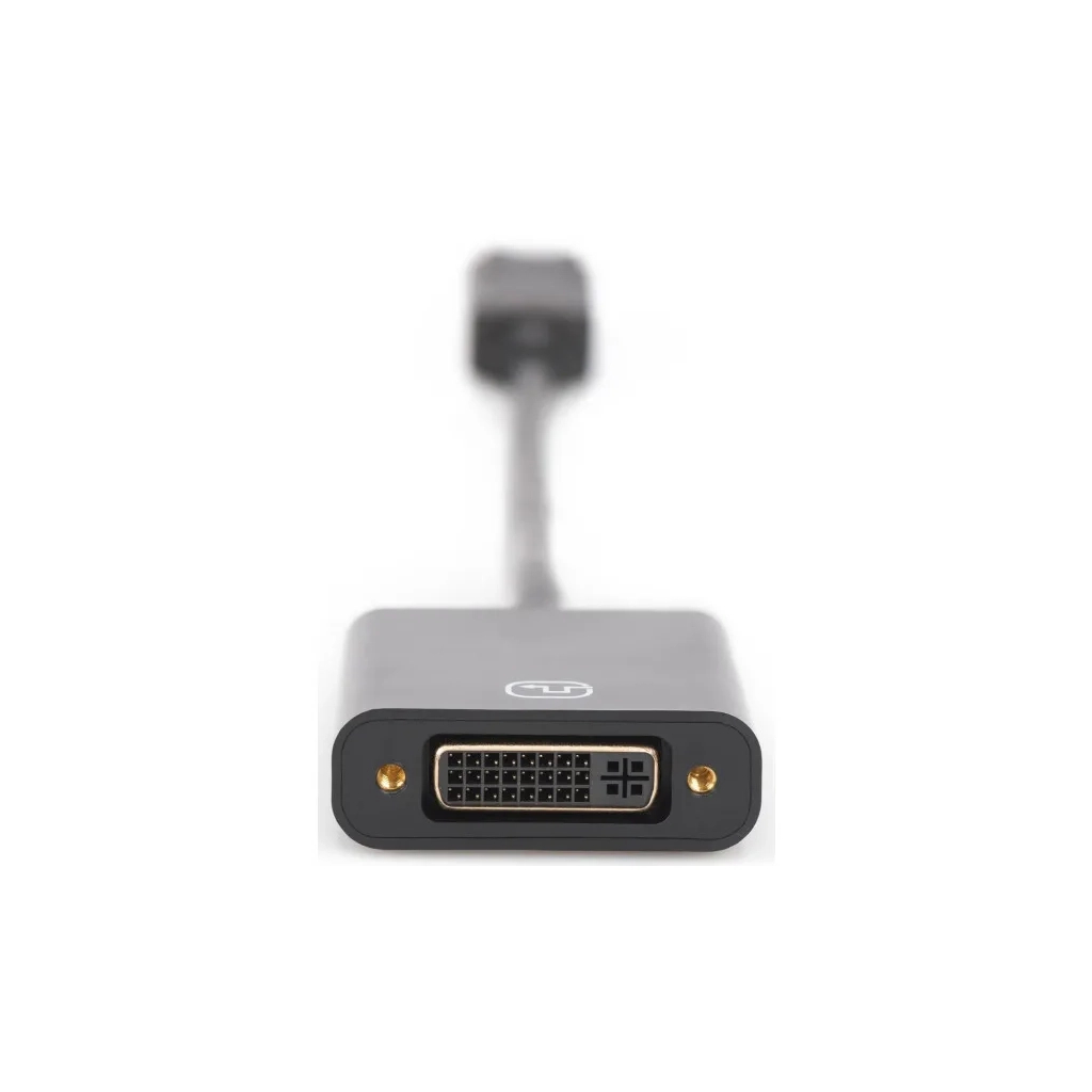 Перехідник DisplayPort M to DVI F 0.15m Full HD Digitus (AK-340401-001-S) - фото 4 Перехідник DisplayPort M to DVI F 0.15m Full HD Digitus (AK-340401-001-S) - фото 4
