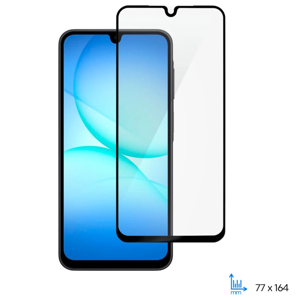 Скло захисне 2E 2.5D FCFG Samsung Galaxy A17 (A175) Black (2E-G-A17-SMFCFG-BB) - фото 1