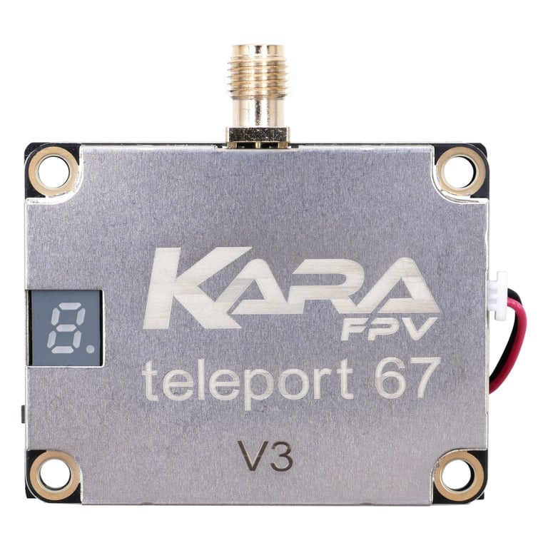 Відеопередавач (VTX) KaraFPV Teleport67 4W 6.1-7.2G V3 (TX6704IV3) - фото 1