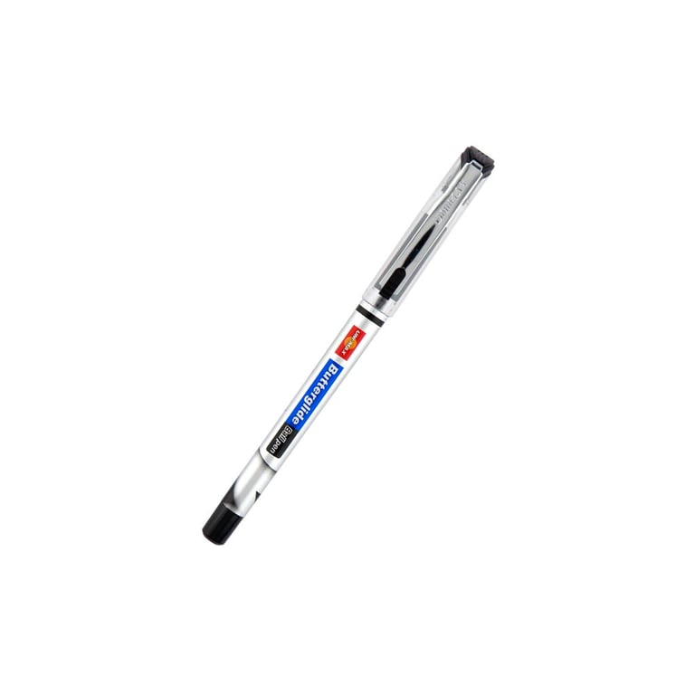 Ручка кулькова Unimax Butterglide, чорна (UX-122-01) - фото 2