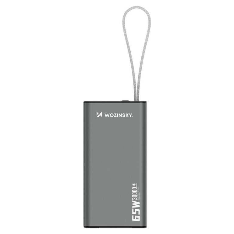 Батарея універсальна Wozinsky 30000mAh, K65+ 65W 30000mAh 2*USB-C, USB-A (5907769364457) - фото 2