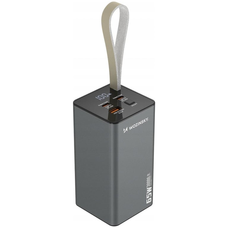 Батарея універсальна Wozinsky 30000mAh, K65+ 65W 30000mAh 2*USB-C, USB-A (5907769364457) - фото 4