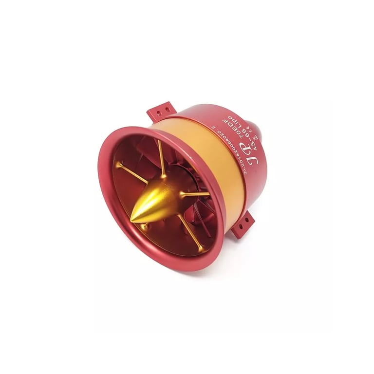 Двигун для дрона JP Hobby EDF Ducted Fan JP Hobby 70mm + 4-6S (7S*) Motor 2250Kv (CW) (JPH-CW) - фото 3