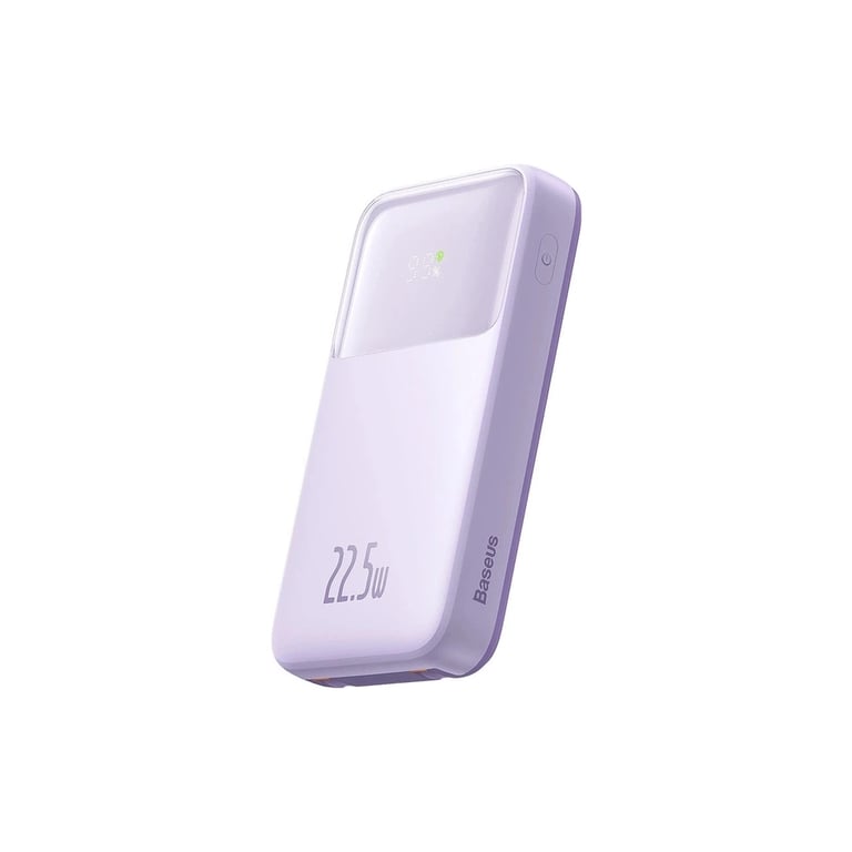 Батарея універсальна Baseus Comet 20000mAh 22.5W PD QC Purple (PPMD020105) - фото 2
