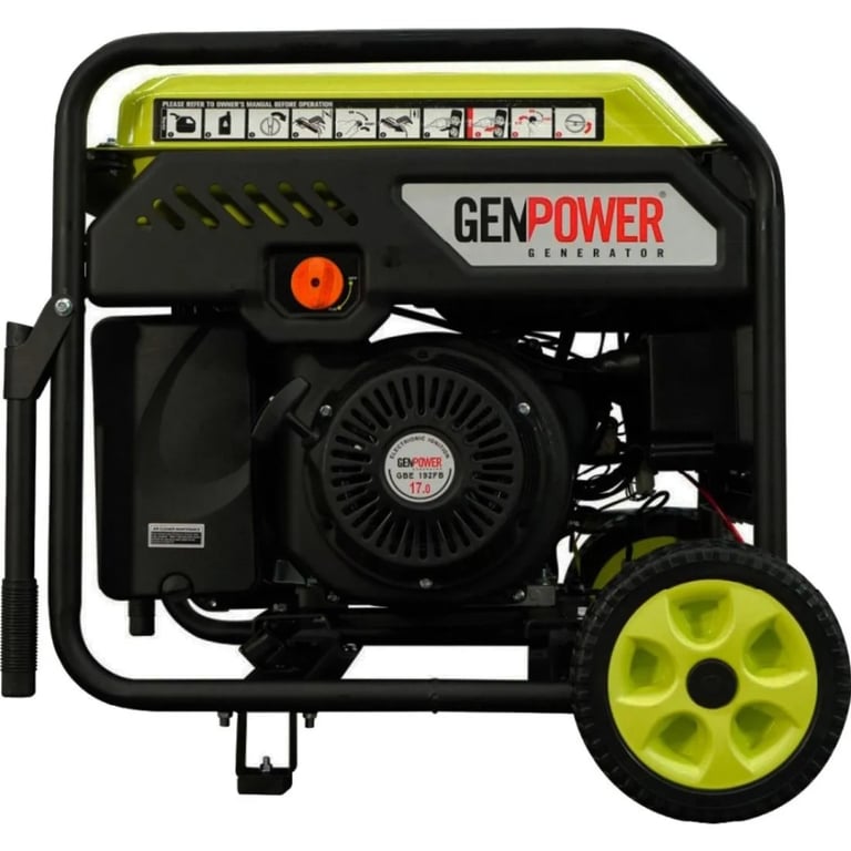 Генератор GenPower інверторний GBG 130IE 11kVA (13kVA), 230V, 50Hz, 33л., електростартер (GBG 130IE) - фото 5