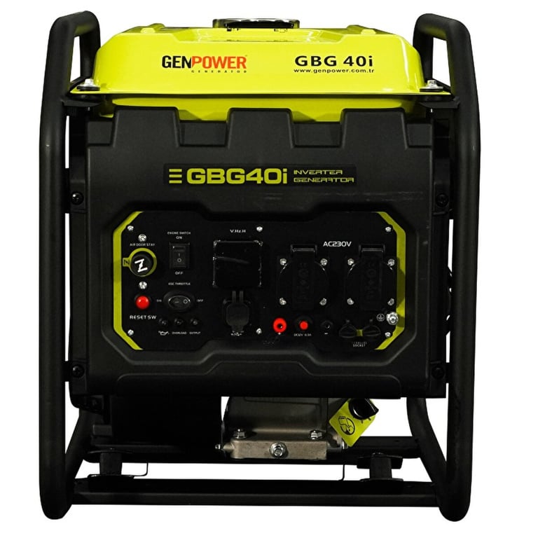 Генератор GenPower інверторний GBG 40I 3.5kVA (4kVA), 230V, 50Hz, 15.0л. (GBG 40I) - фото 2