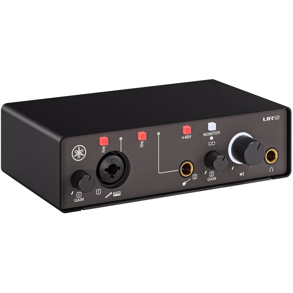 Аудіоінтерфейс Yamaha UR12MK3 Black - фото 1