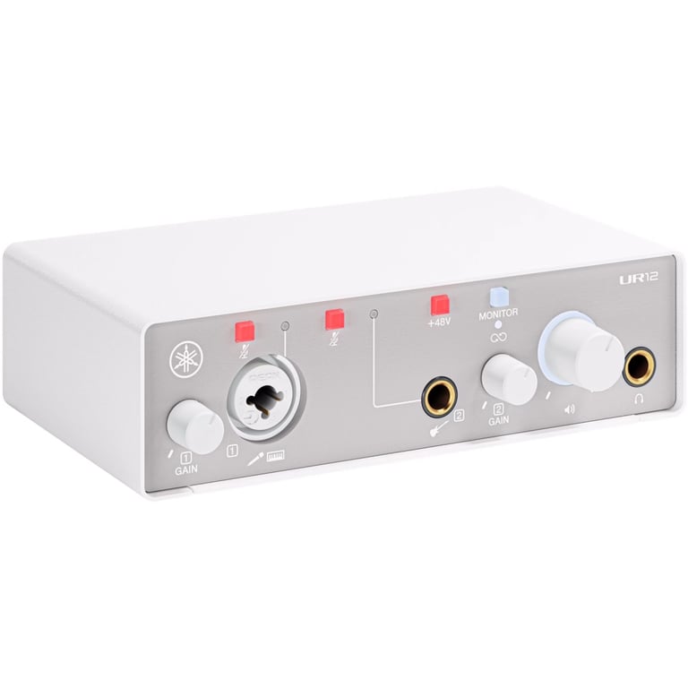 Аудіоінтерфейс Yamaha UR12MK3 White - фото 1