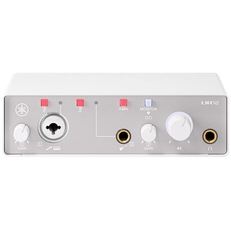Аудіоінтерфейс Yamaha UR12MK3 White - фото 2