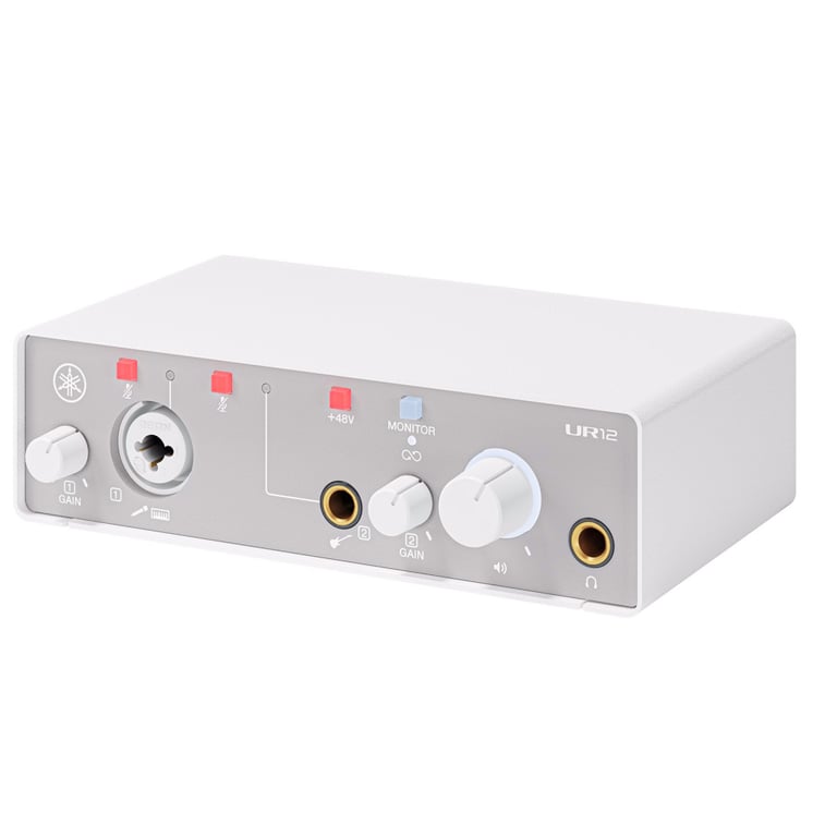 Аудіоінтерфейс Yamaha UR12MK3 White - фото 4