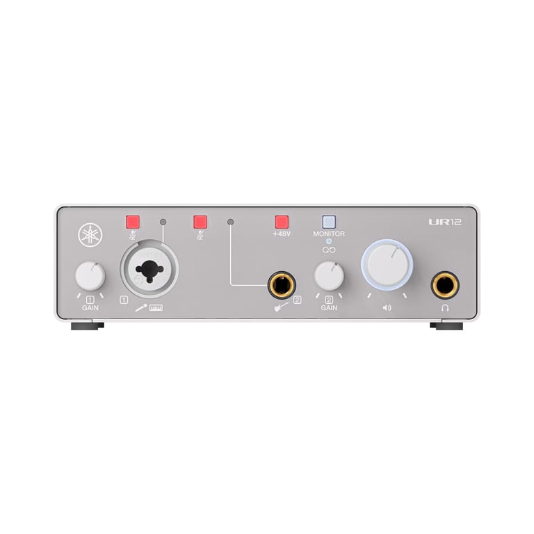 Аудіоінтерфейс Yamaha UR12MK3 White - фото 5