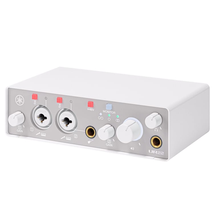 Аудіоінтерфейс Yamaha UR22MK3 White - фото 4