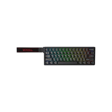 Клавіатура Aula WIN60 HE Magnetic Switch RGB USB UA Black (6978080504029) - фото 1