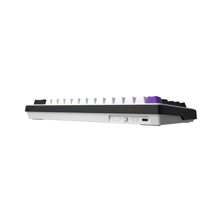 Клавіатура Hator Hellyberry HK60 Mechanical Linear RGB USB UA White/Violet (HK60) - фото 3
