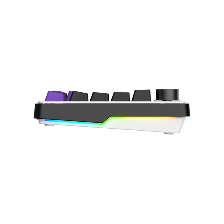 Клавіатура Hator Hellyberry HK75 Mechanical Linear RGB USB UA White/Violet (HK75) - фото 6