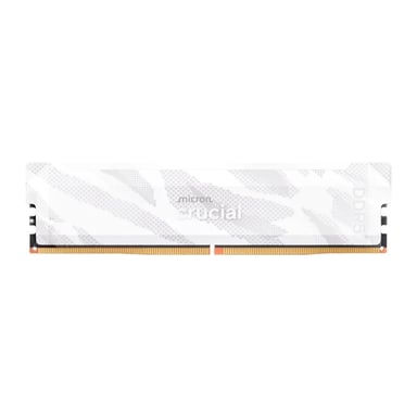 Модуль пам'яті для комп'ютера DDR5 16GB 6400 MHz Pro White Micron (CP16G64C32U5W) - фото 1