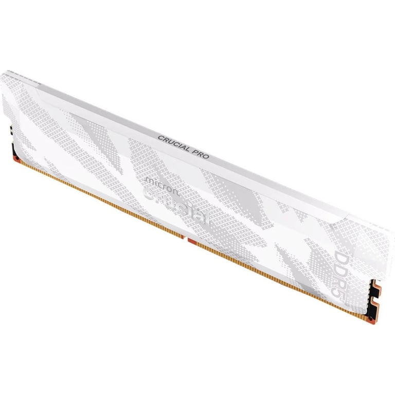 Модуль пам'яті для комп'ютера DDR5 16GB 6400 MHz Pro White Micron (CP16G64C32U5W) - фото 2