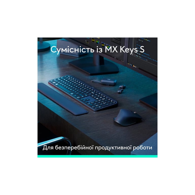 Мишка Logitech MX Master 3S Performance Bluetooth Graphite (910-007501) - фото 10